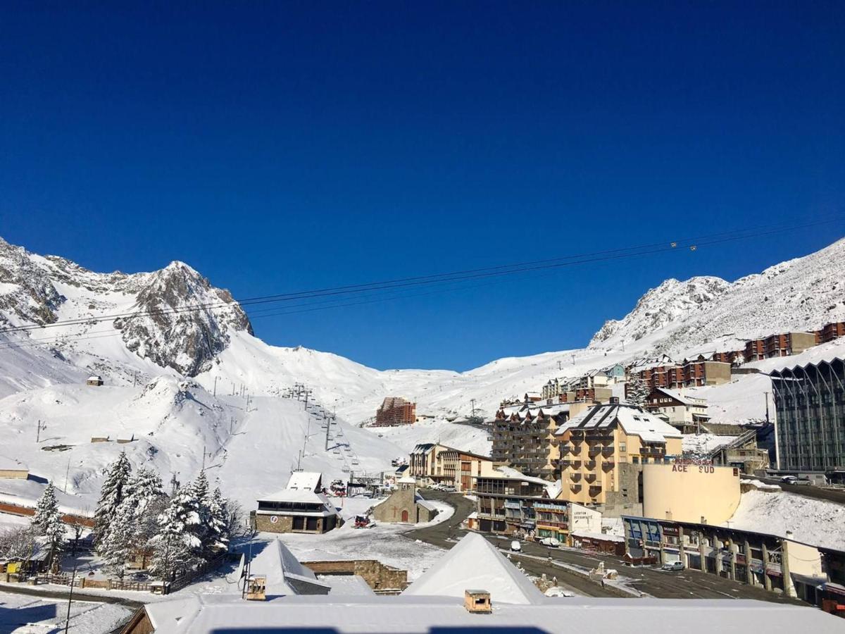 Appartement T2 Pour 4 Pers. Avec Terrasse, Piscine Couverte Et Salle De Fitness, Proche Des Pistes - Fr-1-404-199 La Mongie Exteriör bild